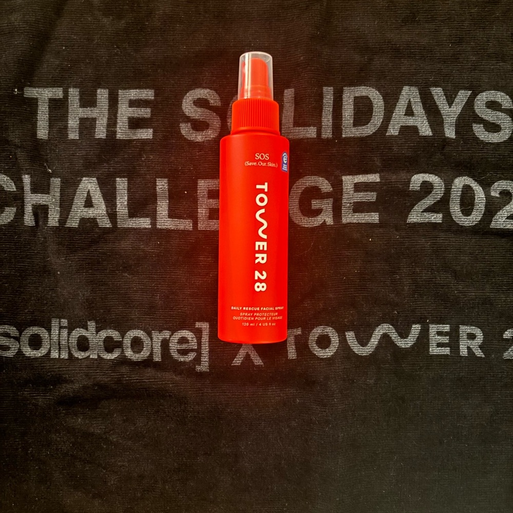 Tower 28 Spray + SolidCore Towel and Bag